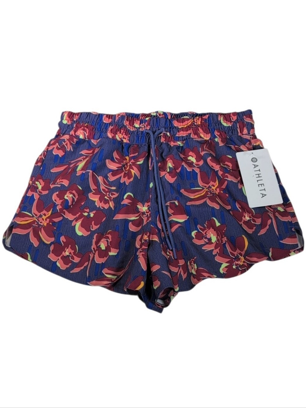 Athleta Crossroads Short Multicolor Floral Size Small